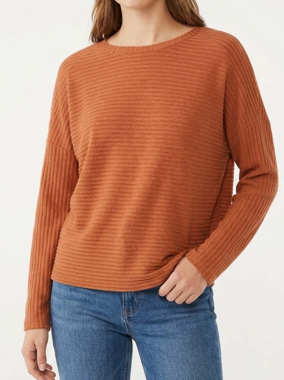 Oversized Sweater Size: M Forever 21 Oversized Ribbed Crewneck